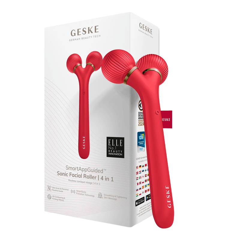 Sonic Facial Roller|Red